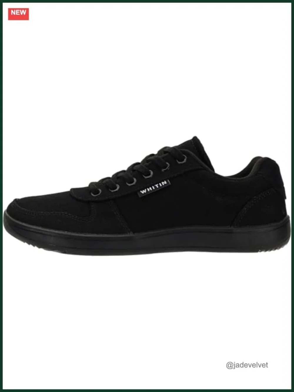 Women's Canvas Barefoot Minimalist Sneakers Wide Toe Box Zero Drop Lace-Up